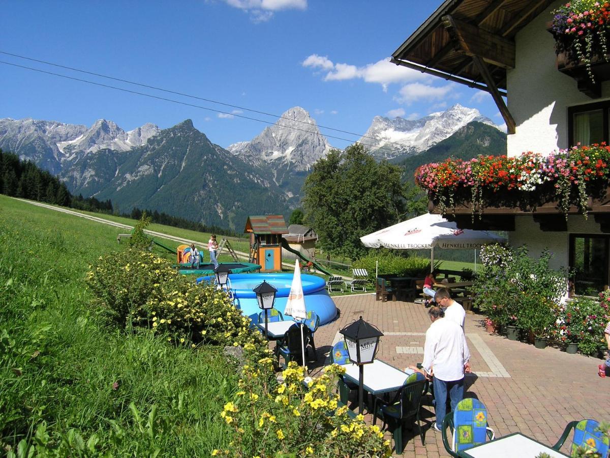 Berg-Panorama-Hof Sturmgut Guest House Hinterstoder Exterior foto